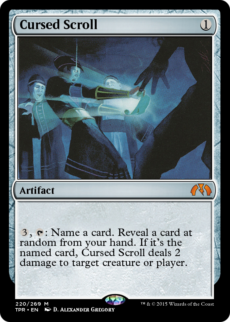 Image of Cursed Scroll (TPR-220) - Tempest Remastered