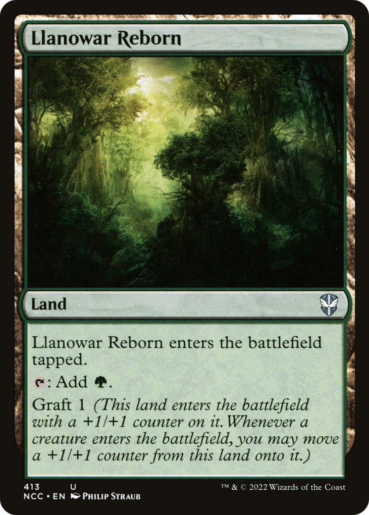 Image of Llanowar Reborn (NCC-413) - New Capenna Commander