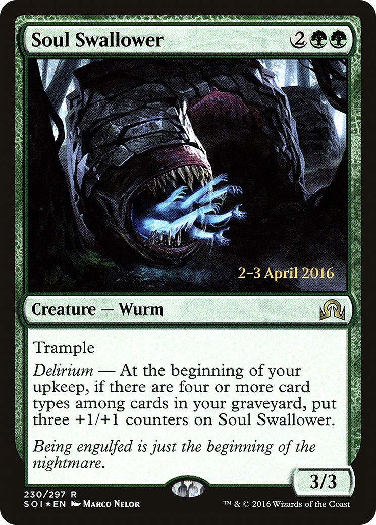 Image of Soul Swallower (PRE-230) - Shadows over Innistrad Promos Foil