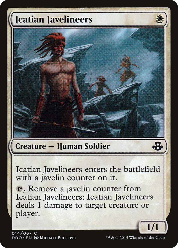Image of Icatian Javelineers (DDO-014) - Duel Decks: Elspeth vs. Kiora