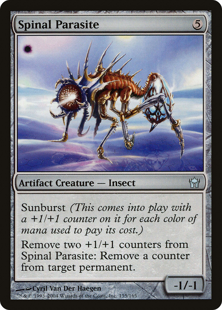 Image of Spinal Parasite (5DN-155) - Fifth Dawn Foil