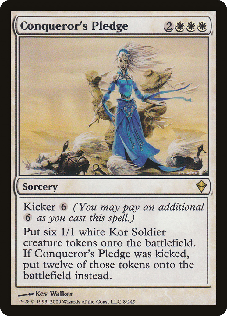 Image of Conqueror's Pledge (ZEN-008) - Zendikar