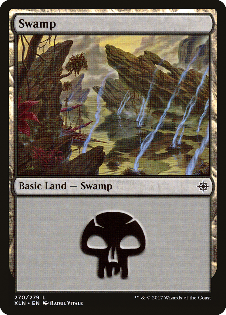 Image of Swamp (270) (XLN-270) - Ixalan Foil