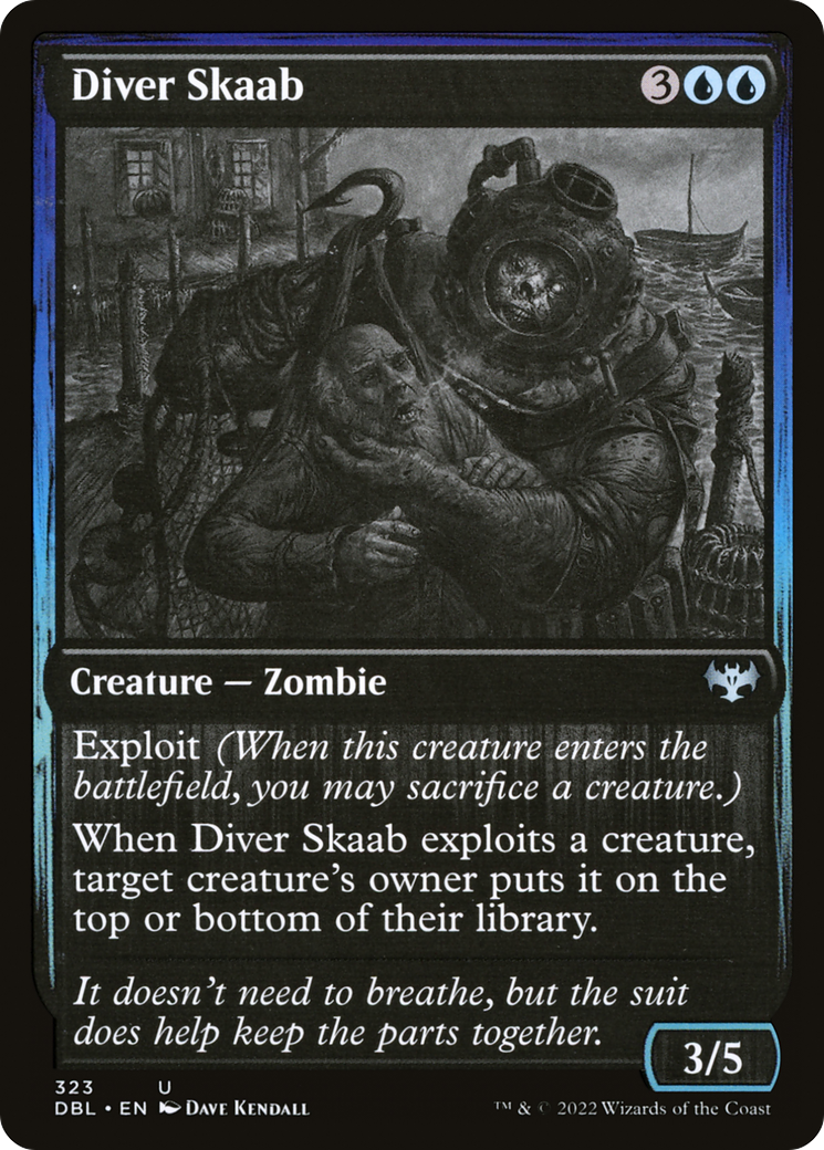 Image of Diver Skaab (DBL-323) - Innistrad: Double Feature Foil