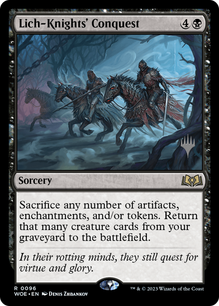 Image of Lich-Knights' Conquest (PPWOE-096) - Wilds of Eldraine Promos