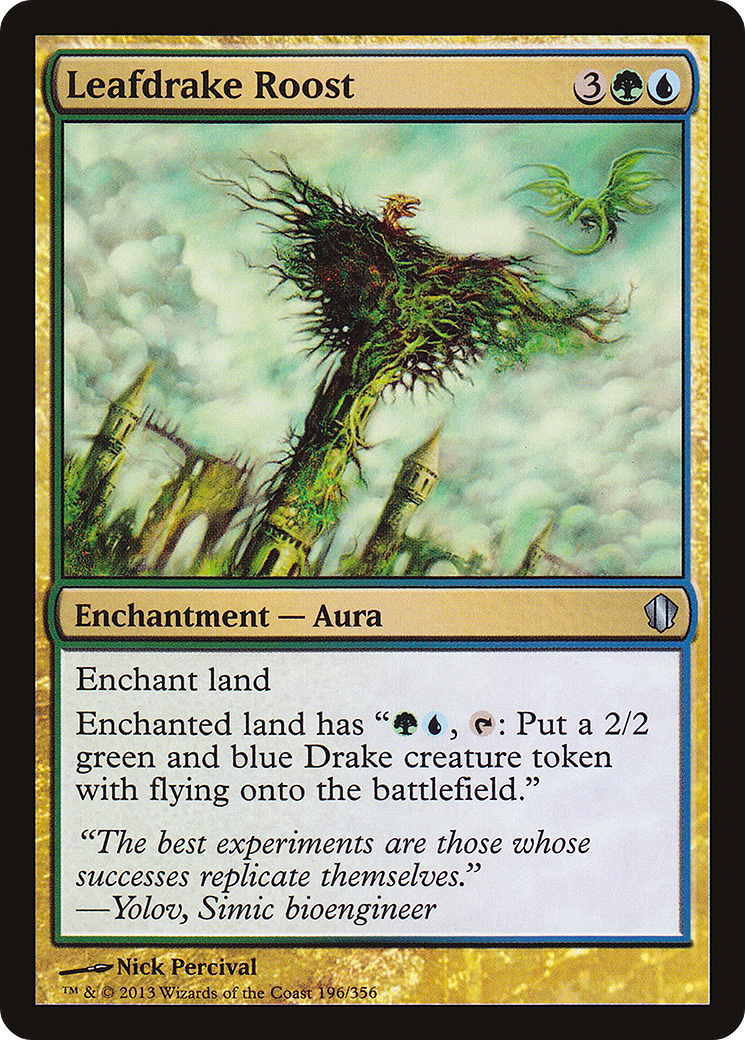 Image of Leafdrake Roost (C13-196) - Commander 2013
