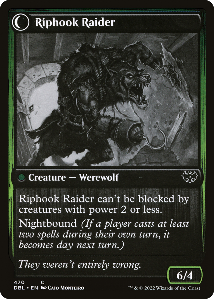 Image of Hookhand Mariner (DBL-470) - Innistrad: Double Feature: (Double Faced Transform)