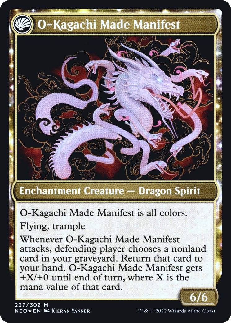 Image of The Kami War (PRE-227) - Kamigawa: Neon Dynasty Promos: (fandfc, enchantment) Foil