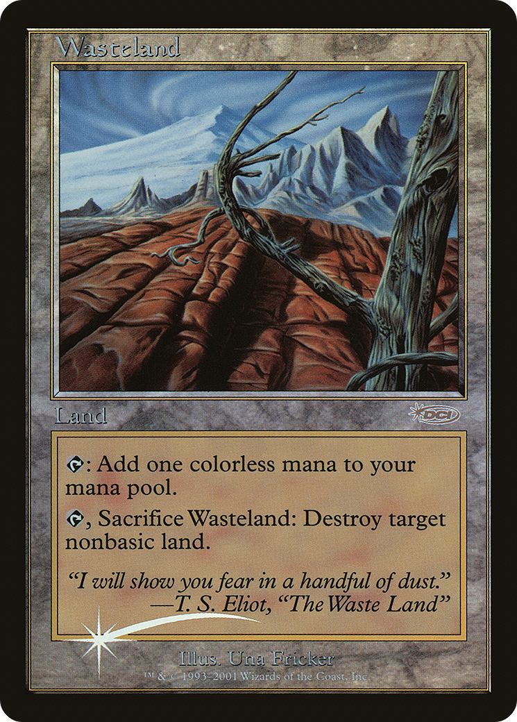 Image of Wasteland (MPRP-) - Magic Player Rewards 2001 Foil