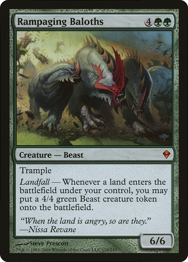 Image of Rampaging Baloths (P09-178) - Magic Player Rewards 2009