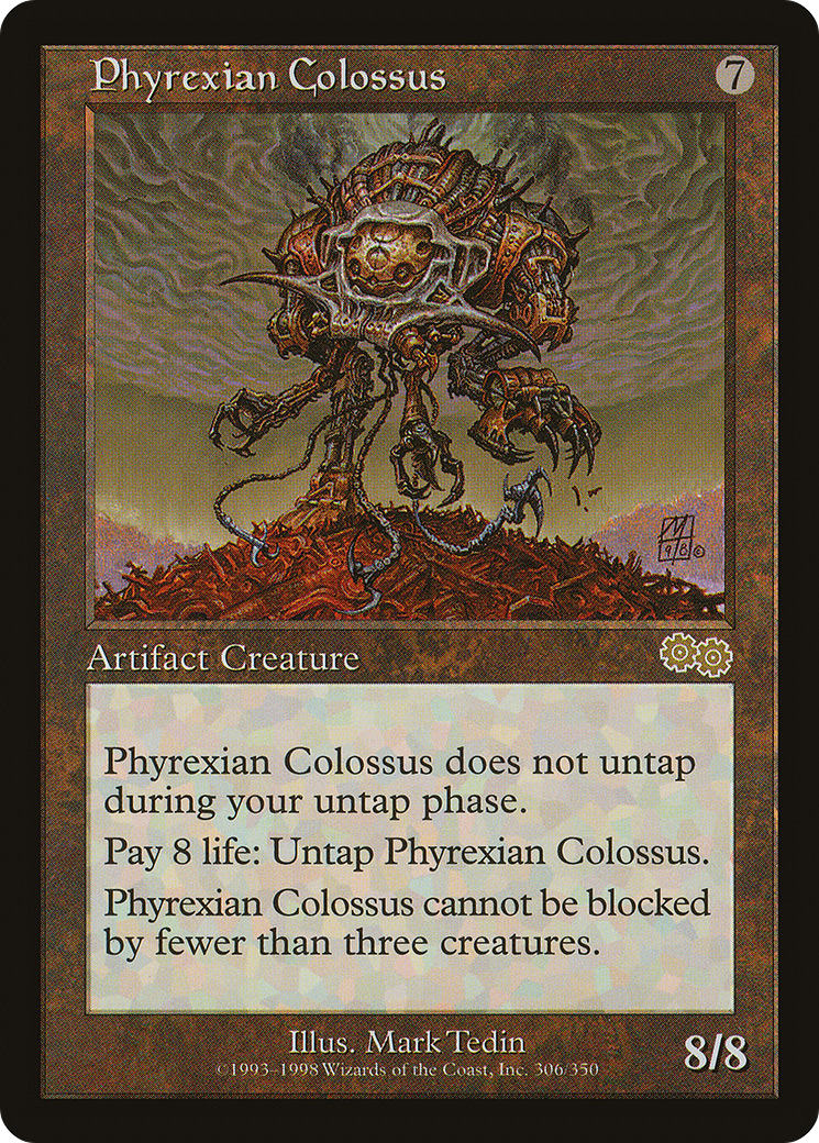 Image of Phyrexian Colossus (USG-305) - Urza's Saga