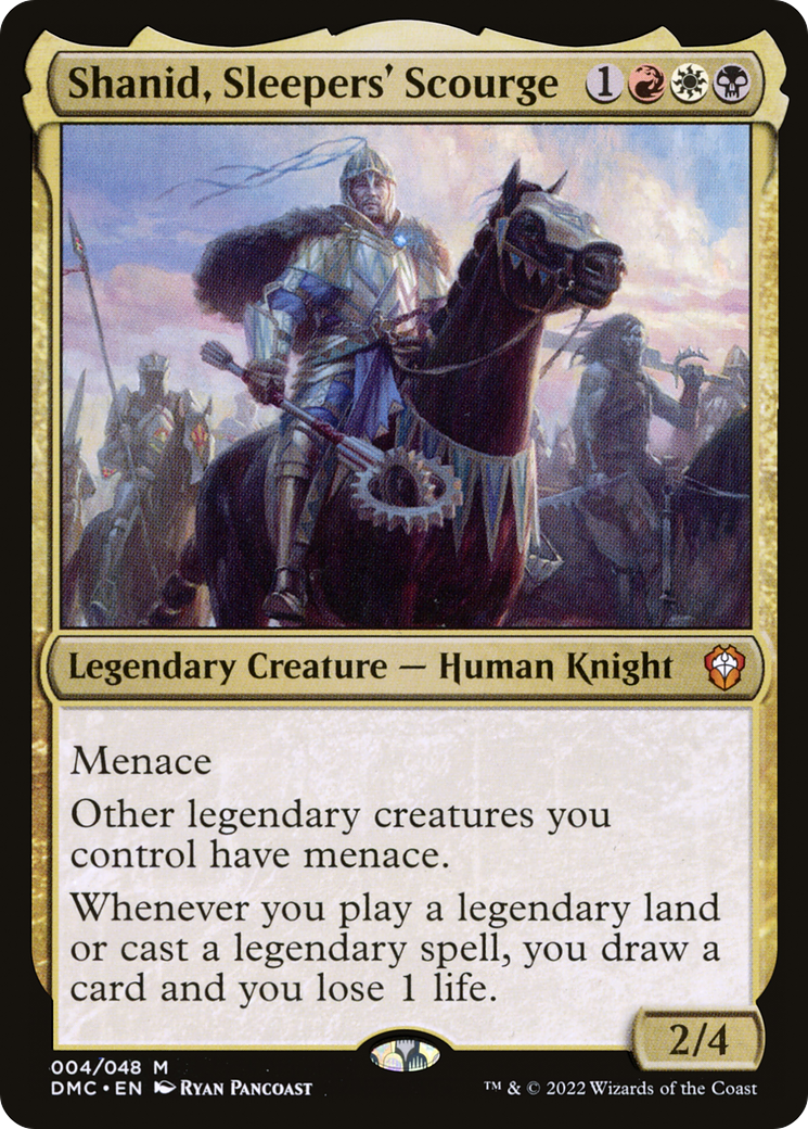 Image of Shanid, Sleepers' Scourge (DMC-004) - Dominaria United Commander Foil