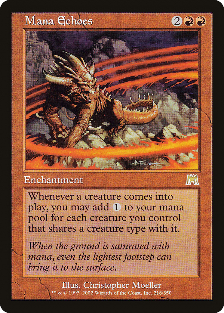 Image of Mana Echoes (ONS-218) - Onslaught Foil