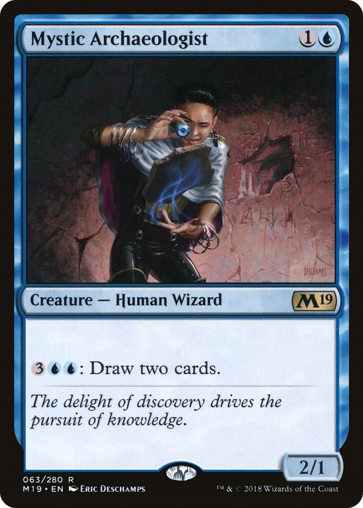 Image of Mystic Archaeologist (M19-063) - Core Set 2019