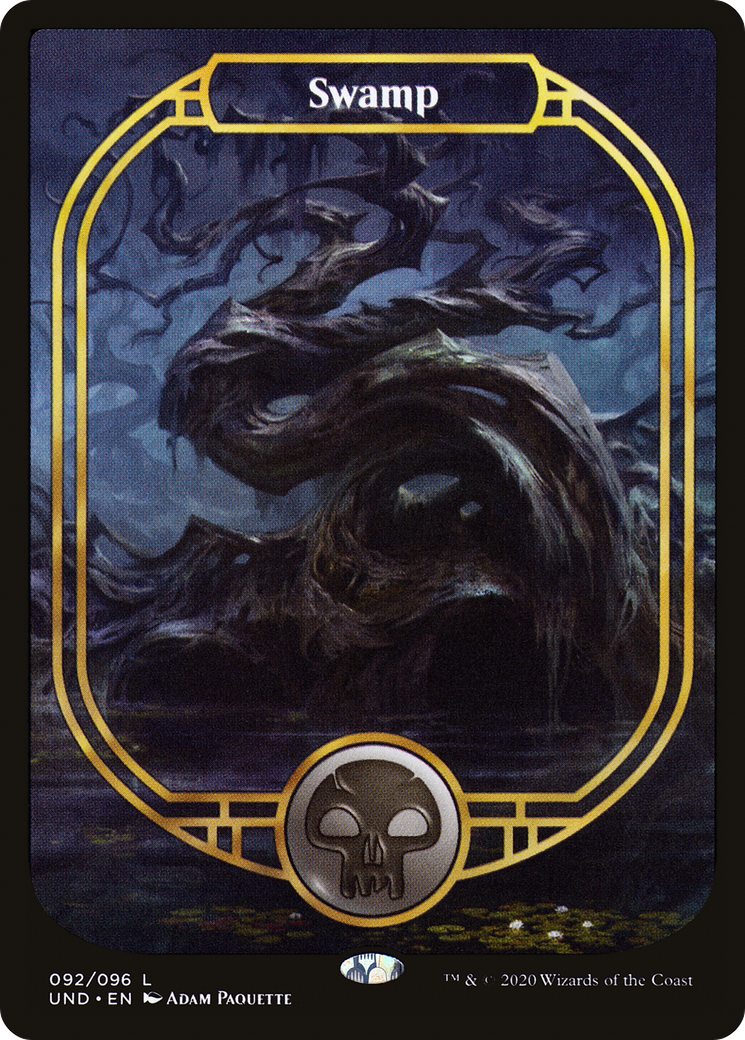 Image of Swamp (Full Art) (UND-092) - Unsanctioned Foil