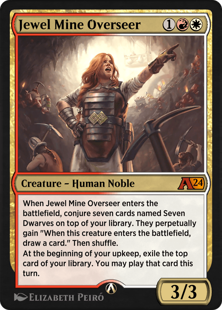 Image of Jewel Mine Overseer (YWOE-021) - Alchemy: Wilds of Eldraine