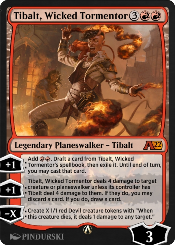Image of Tibalt, Wicked Tormentor (Y22-043) - Alchemy: Innistrad