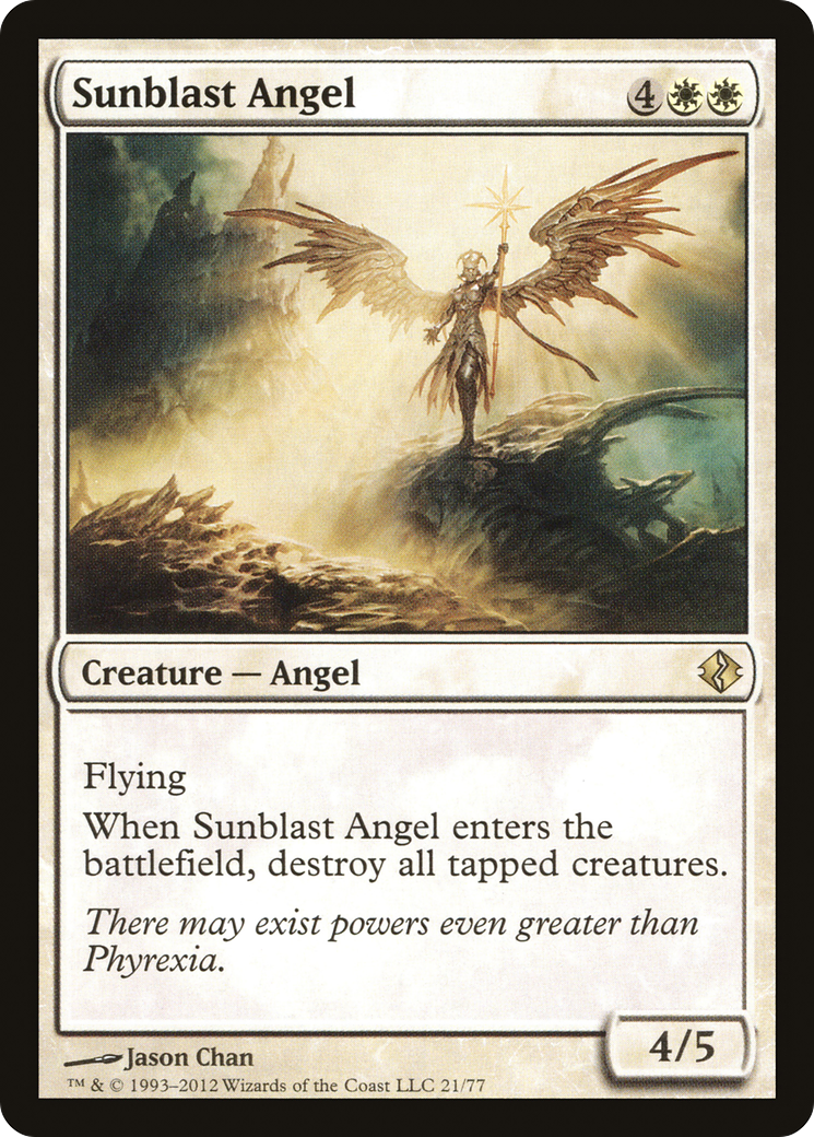 Image of Sunblast Angel (DDI-021) - Duel Decks: Venser vs. Koth