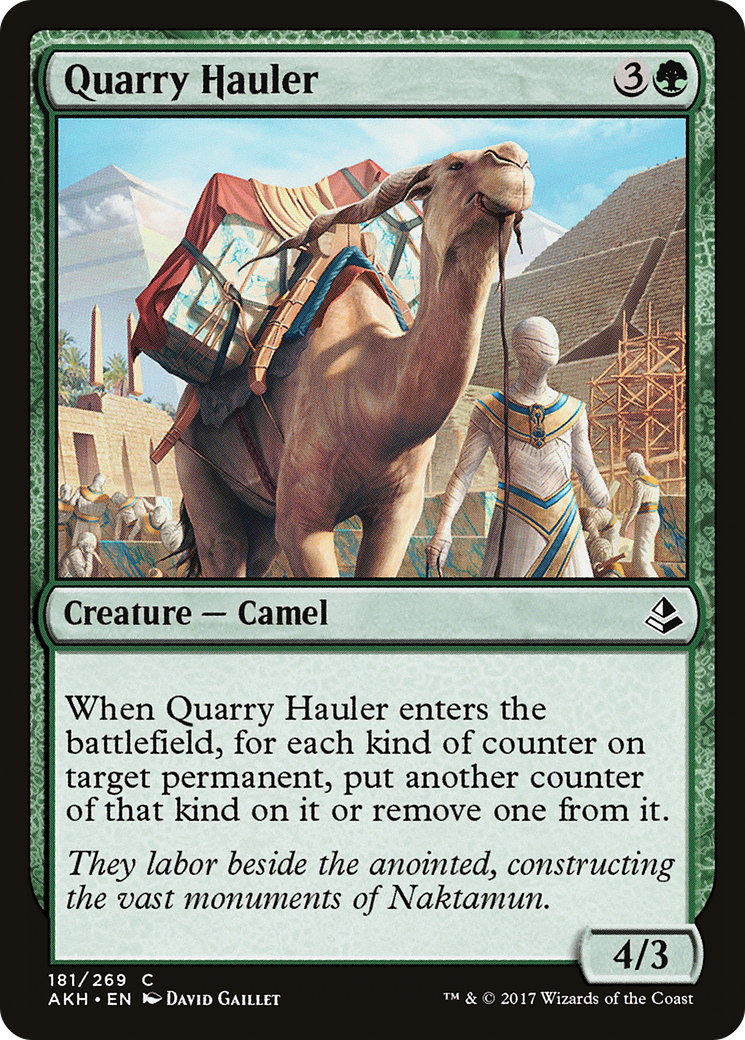 Image of Quarry Hauler (AKH-181) - Amonkhet Foil