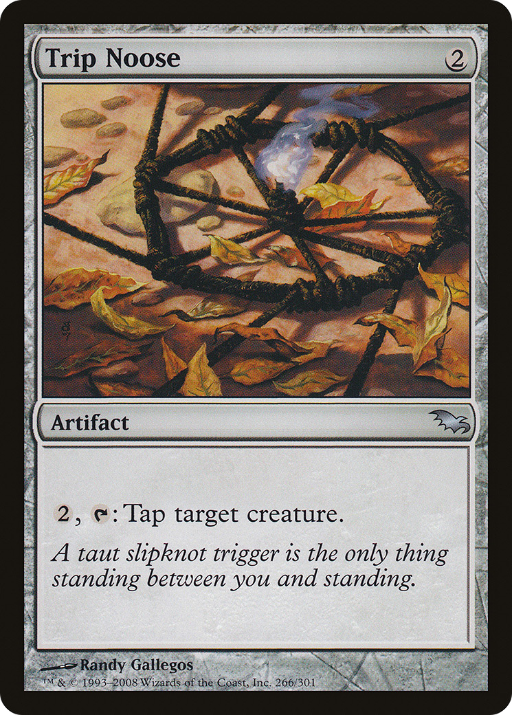 Image of Trip Noose (SHM-266) - Shadowmoor Foil