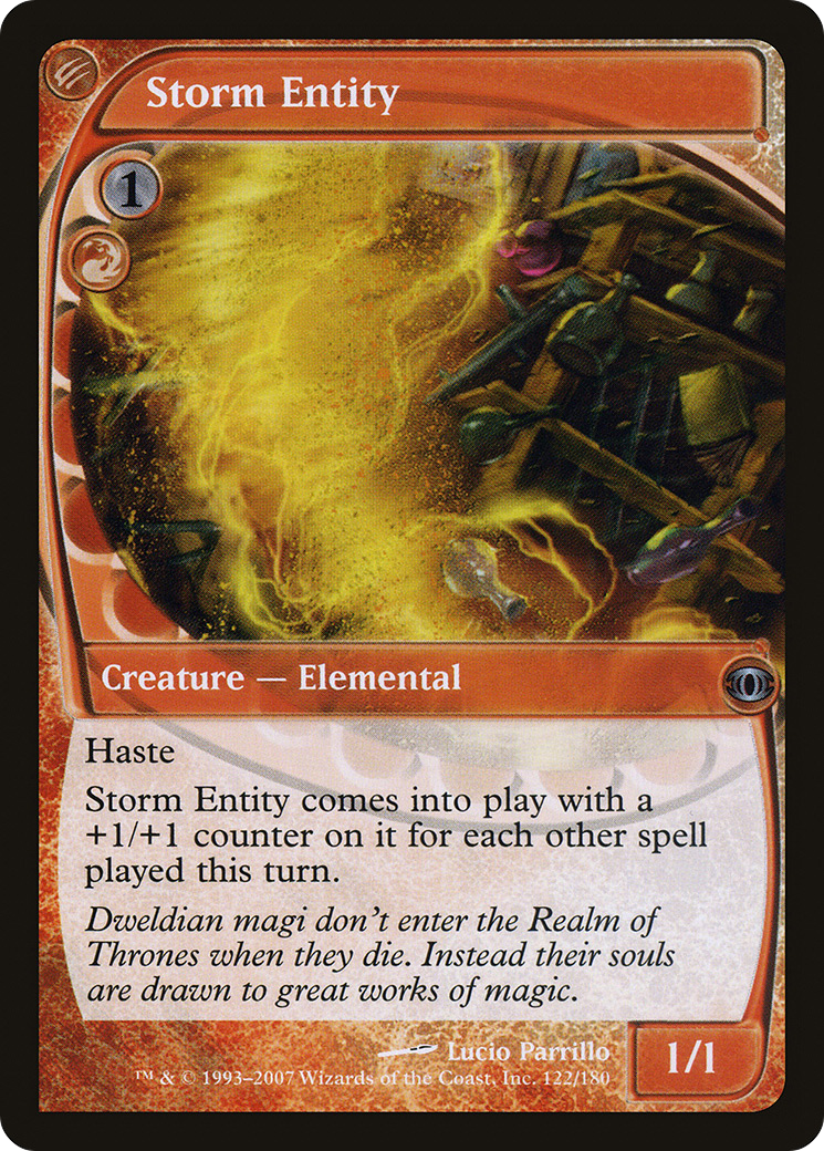 Image of Storm Entity (FUT-122) - Future Sight Foil