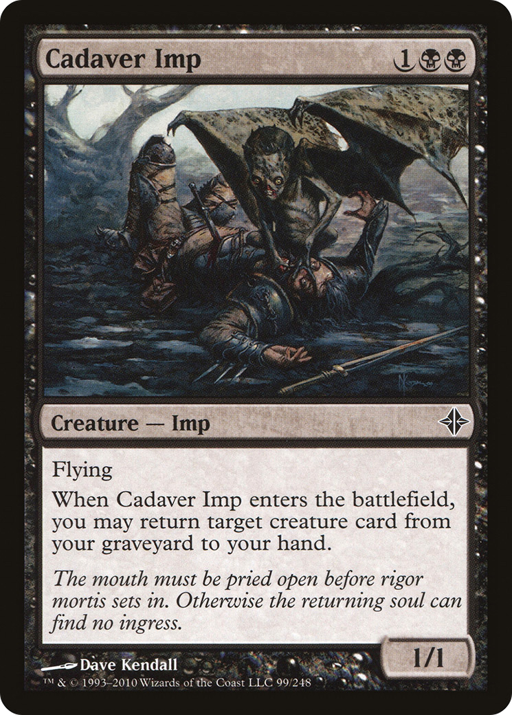 Image of Cadaver Imp (ROE-099) - Rise of the Eldrazi Foil
