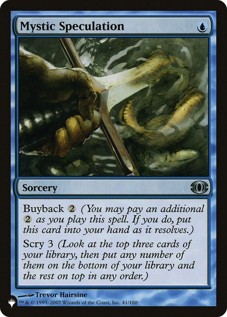 Image of Mystic Speculation (LIST-FUT-41) - The List
