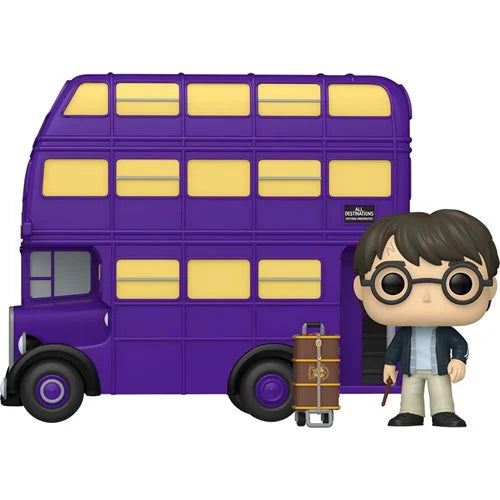Image of Harry Potter with Knight Bus Super Deluxe Funko Pop! Ride #139