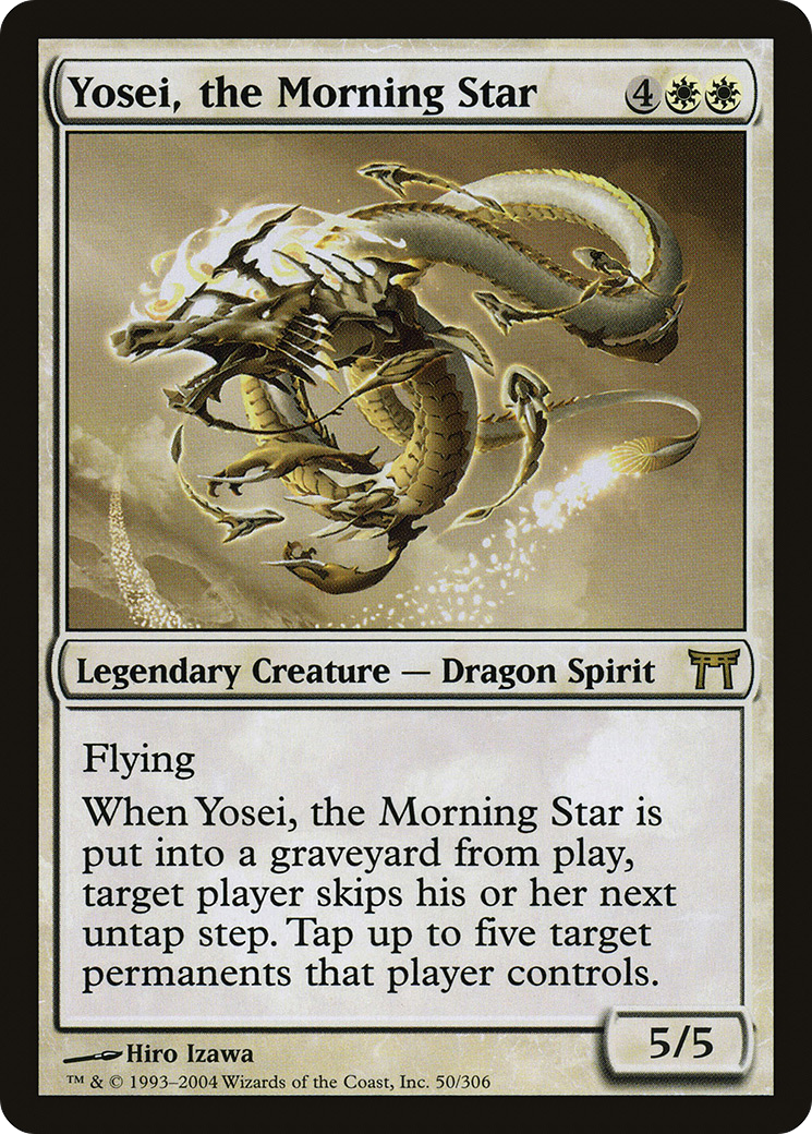 Image of Yosei, the Morning Star (CHK-050) - Champions of Kamigawa