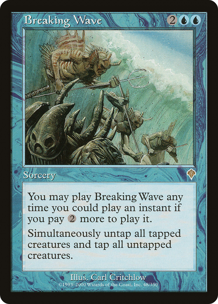 Image of Breaking Wave (INV-048) - Invasion