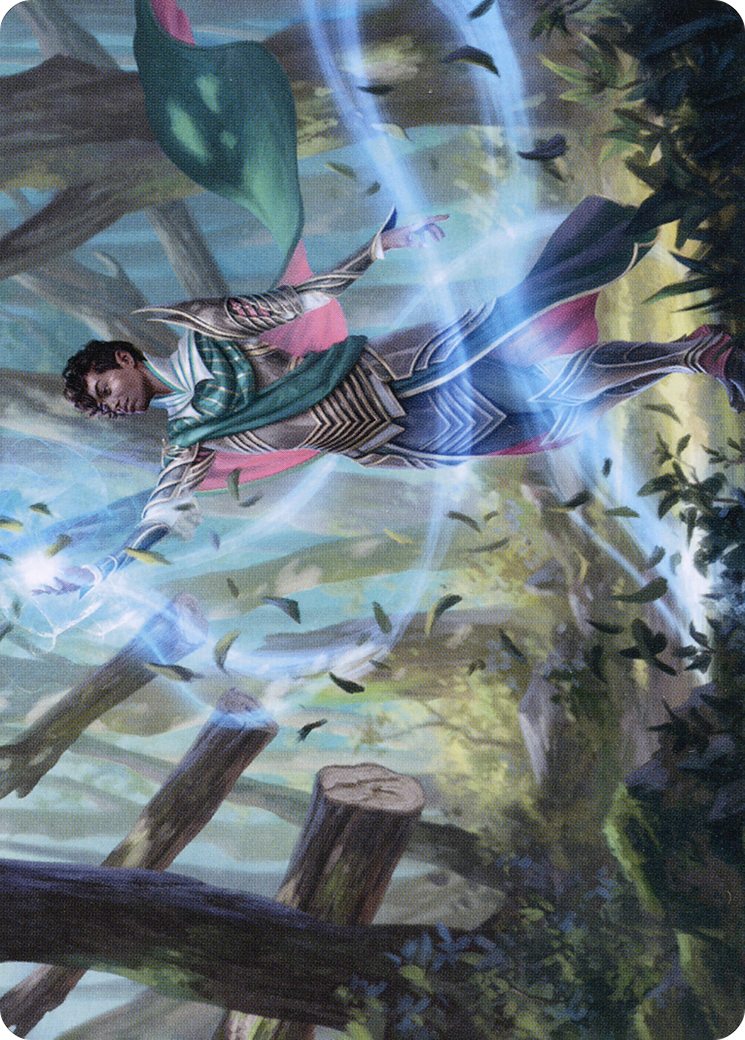 Image of Dragonsguard Elite // Dragonsguard Elite (ASTX-015) - Strixhaven Art Series (Borderless) Foil