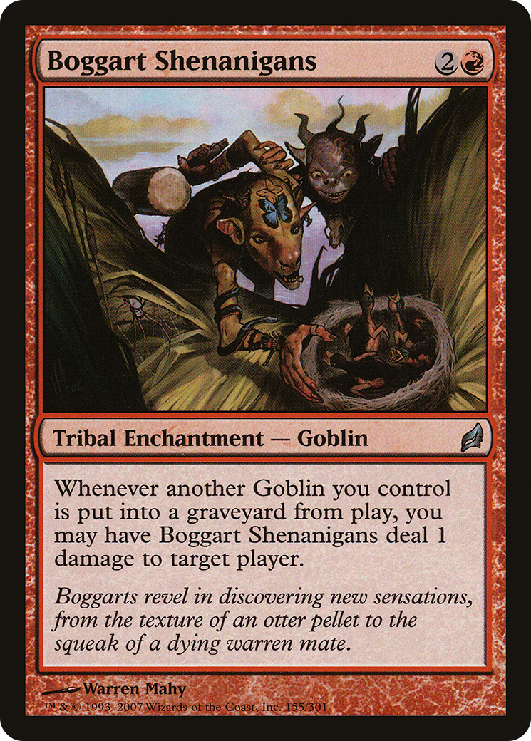 Image of Boggart Shenanigans (LRW-155) - Lorwyn Foil