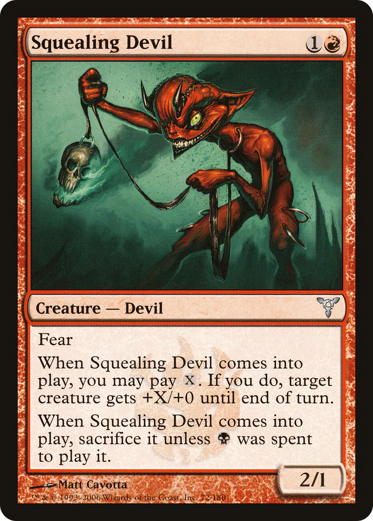 Image of Squealing Devil (DIS-) - Dissension Foil