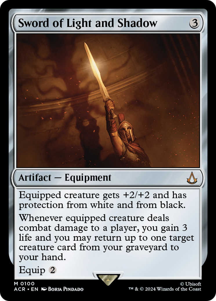 Image of Sword of Light and Shadow (ACR-100) - Assassin's Creed Foil