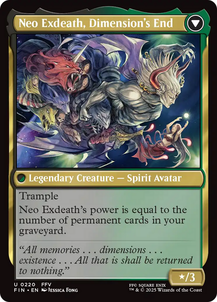 Image of Exdeath, Void Warlock (FIN-220) - FINAL FANTASY Foil