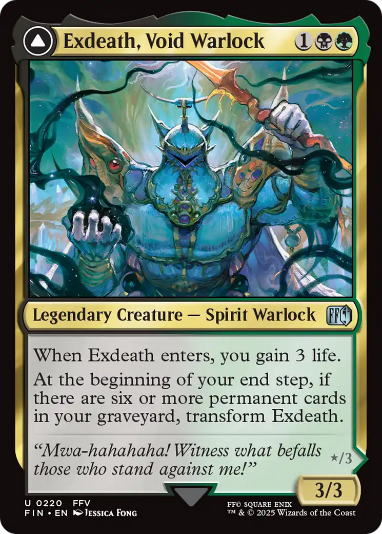 Image of Exdeath, Void Warlock (FIN-220) - FINAL FANTASY