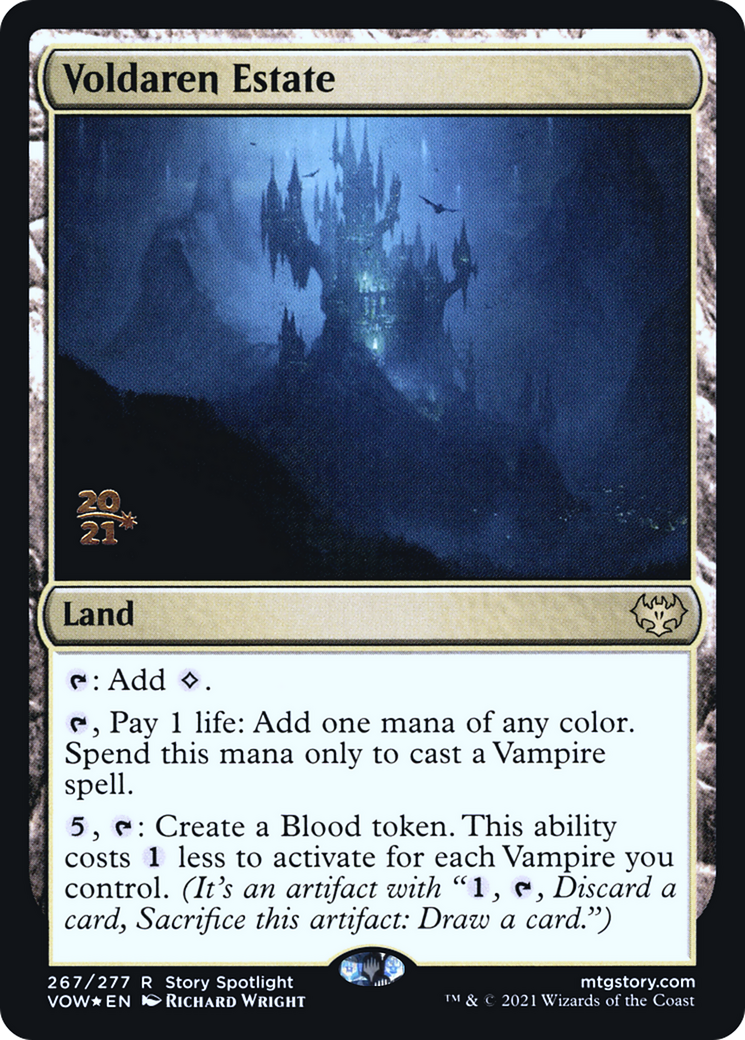 Image of Voldaren Estate (PRE-267) - Innistrad: Crimson Vow Promos Foil