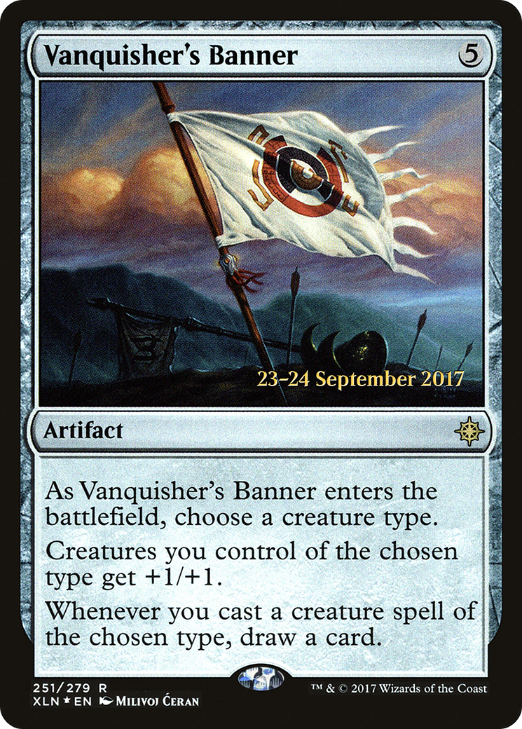 Image of Vanquisher's Banner (PRE-251) - Ixalan Promos Foil