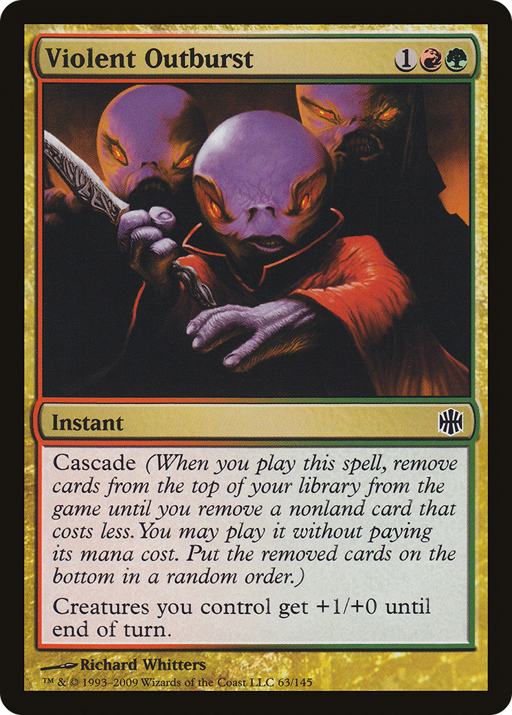 Image of Violent Outburst (ARB-063) - Alara Reborn