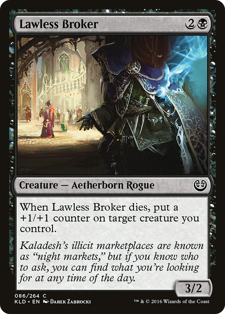Image of Lawless Broker (KLD-086) - Kaladesh Foil