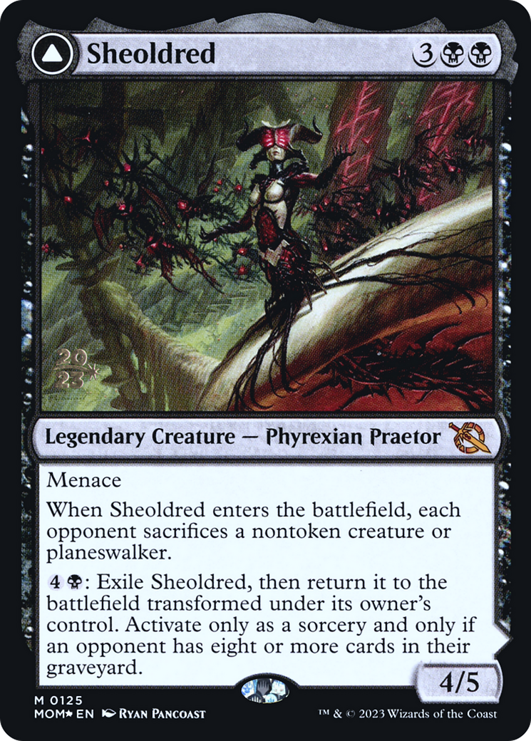 Image of Sheoldred (PRE-125) - March of the Machine Promos Foil