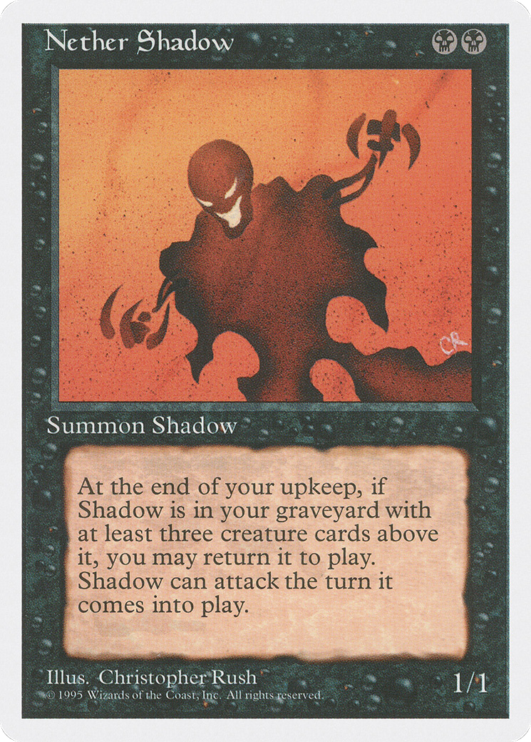 Image of Nether Shadow (4ED-) - Fourth Edition