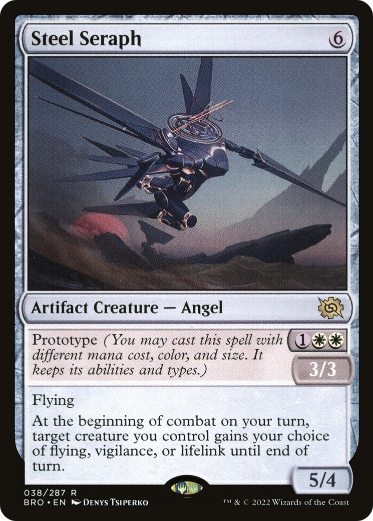 Image of Steel Seraph (BRO-038) - The Brothers' War
