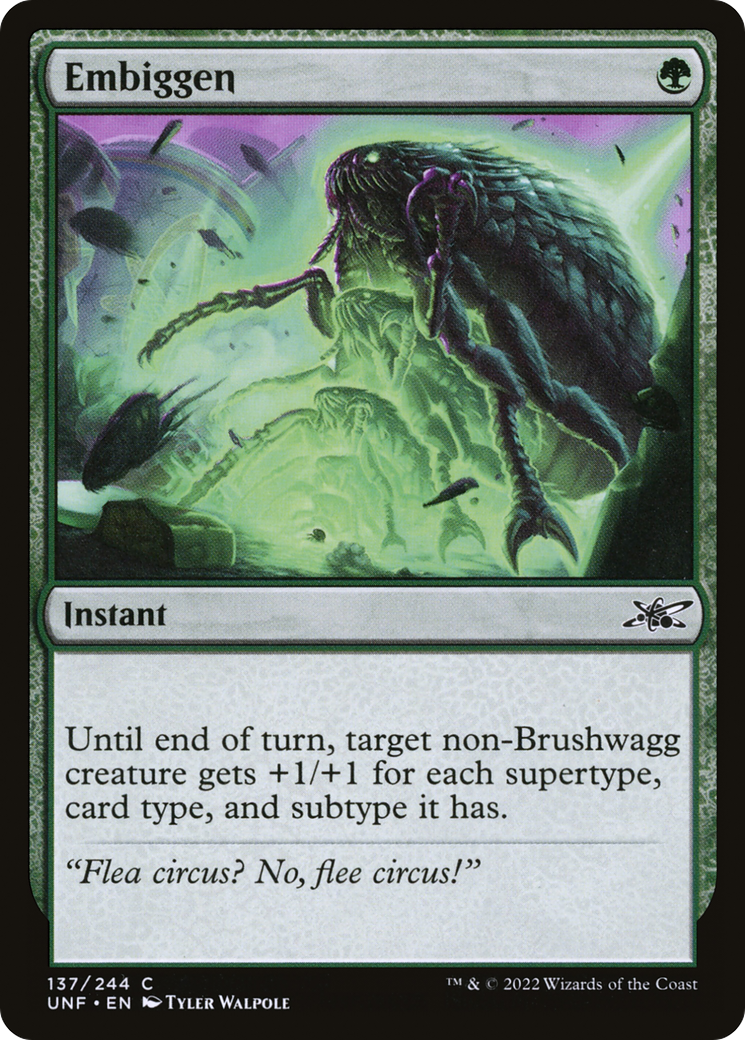 Image of Embiggen (UNF-137) - Unfinity