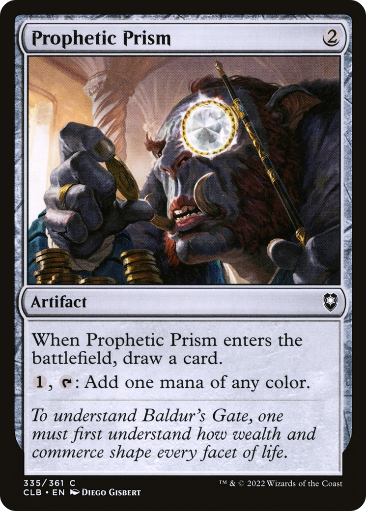 Image of Prophetic Prism (CLB-335) - Commander Legends: Battle for Baldur's Gate