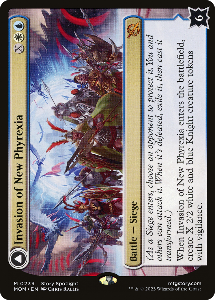 Image of Invasion of New Phyrexia (MOM-239) - March of the Machine Foil