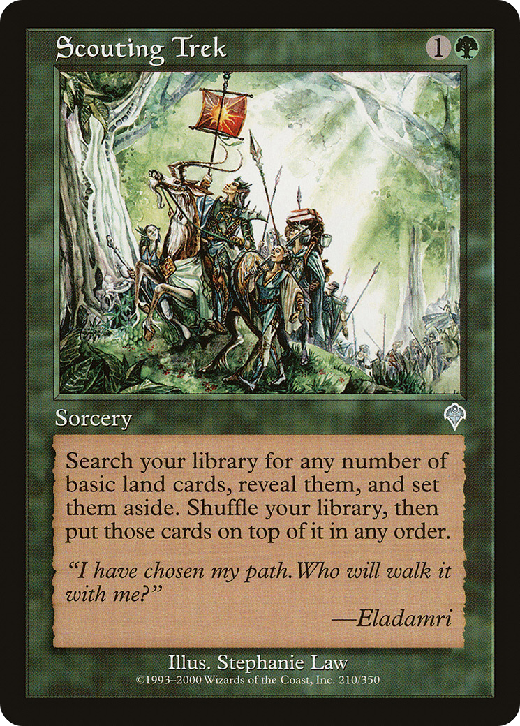 Image of Scouting Trek (INV-210) - Invasion Foil