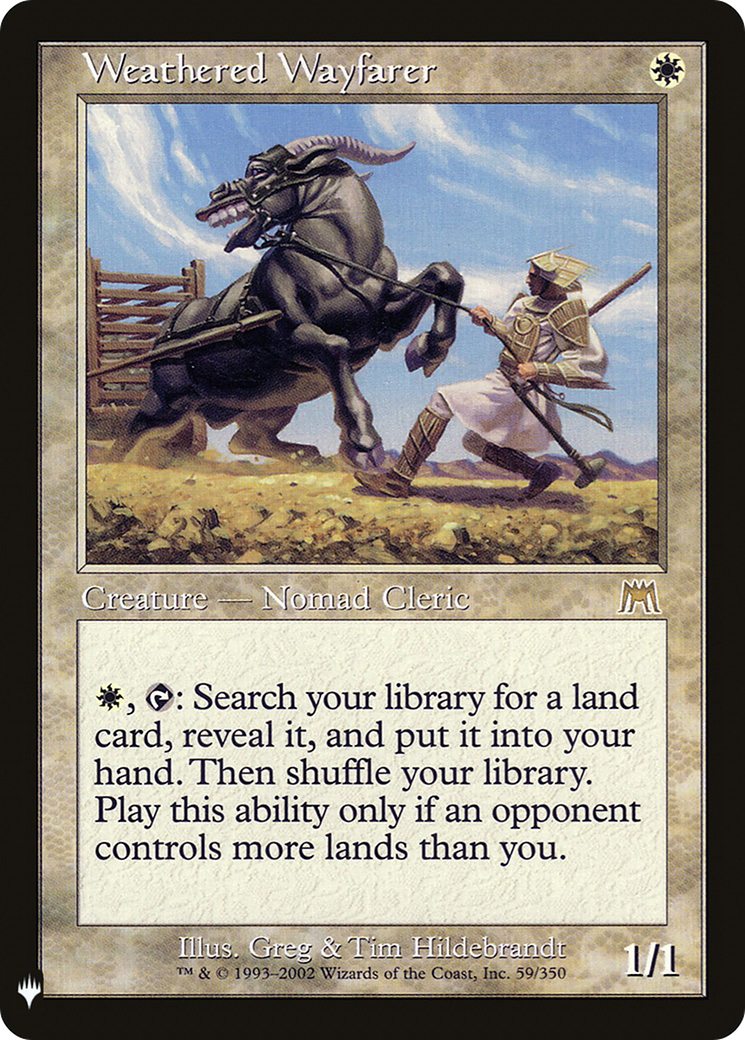 Image of Weathered Wayfarer (LIST-059) - The List