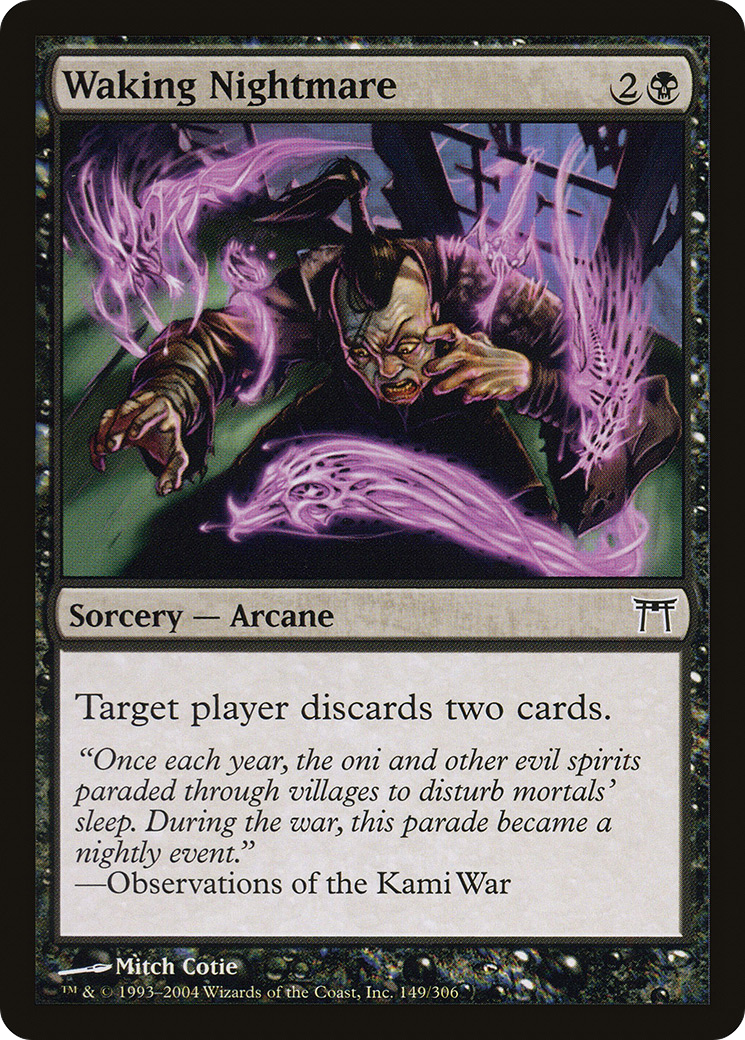 Image of Waking Nightmare (CHK-149) - Champions of Kamigawa