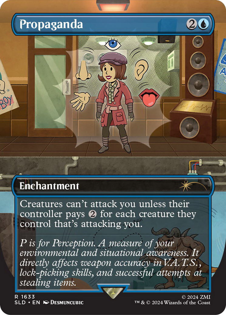 Image of Propaganda (1633) (SLD-1633) - Secret Lair Drop (Borderless)